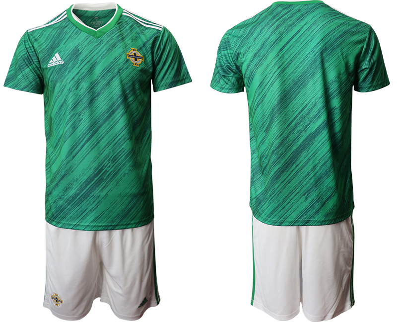 Men's Northern Ireland National Team Custom Home Soccer Jersey Suit